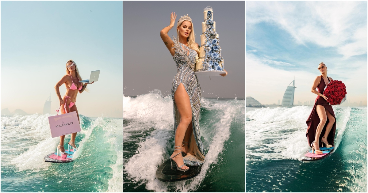 Karolina Agata Sankiewicz: Surfer in Dubai with disruptive content ideal for brands