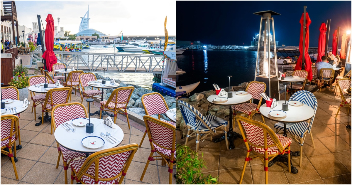 Le Petit Cafe in Dubai: Good food with sea view